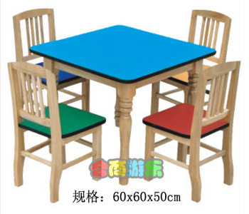 木质幼儿桌 HL61035