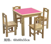幼儿木质桌 HL61039