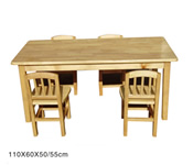 木质幼儿桌 HL61045