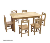 木质桌椅 HL61051