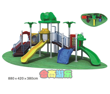 幼儿园的滑梯HL81004 幼儿园的滑梯HL81004