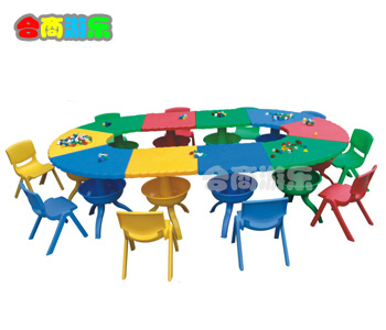 幼儿塑料桌椅 HL61011