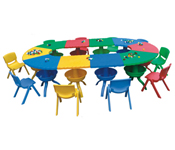 幼儿塑料桌椅 HL61011